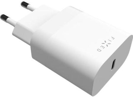 Fixed PD Travel Charger, USB-C, 20 W, biała (8591680144969)