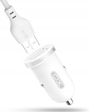 Xo 2x USB 2,1A biała + (TZ08)