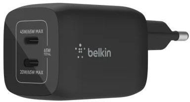 Belkin 65W Gan 2X Usb-C (WCH013VFBK)
