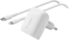 Belkin BOOST CHARGE power adapter - 24 pin USB-C 20 Watt (WCA006VF1MWHB5)