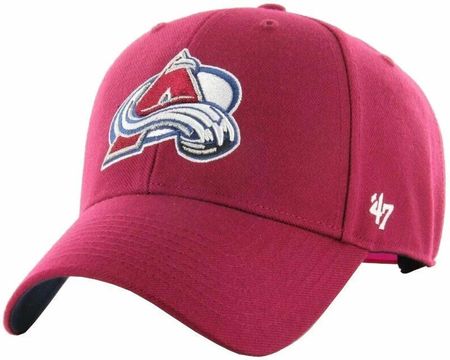 Colorado Avalanche Hokejowa Czapka Z Daszkiem Nhl '47 Mvp Ballpark Snap Cardinal Bordowa