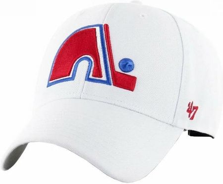 Quebec Nordiques Hokejowa Czapka Z Daszkiem Nhl '47 Mvp Vintage Logo White Biała