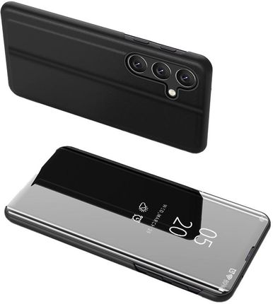 Hurtel Clear View Case Etui Samsung Galaxy A54 5G Pokrowiec Z Klapką Czarne