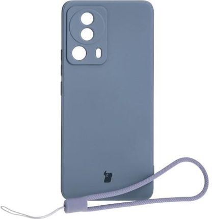 Bizon Etui Case Silicone Sq Do Xiaomi 13 Lite Szare