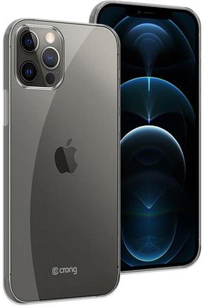 Crong Etui Crystal Slim Cover Apple Iphone 12 Pro Max (Przezroczysty)