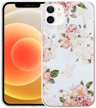 Crong Etui Flower Case Do Apple Iphone 12 Mini Biały