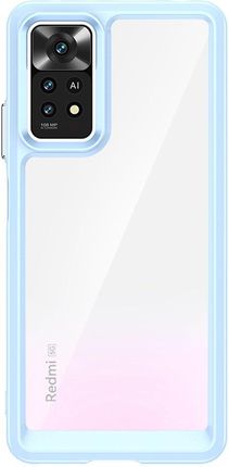 Hurtel Outer Space Case Etui Xiaomi Poco X5 Pro 5G / Redmi Note 12 Pokrowiec Z Elastyczną Ramką Niebieskie