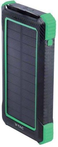 Power Bank V-Tac 10000mAh 10W Nero Modello 23036 – Sottile Con USB-C E 2 Uscite USB, Indicatore LED, Ricarica Veloce Per Smartphone E Tablet - 6