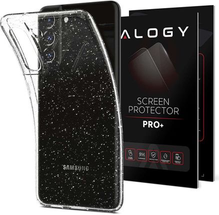 Spigen Etui Na Telefon Do Samsung Galaxy S21 Fe Glitter Liquid Crystal + Szkło