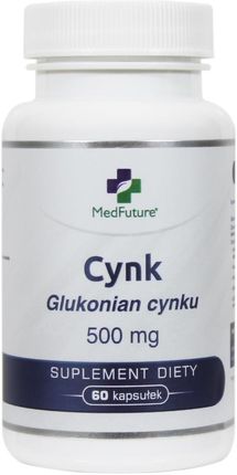 Medfuture Glukanian cynku 500 mg 60 kaps