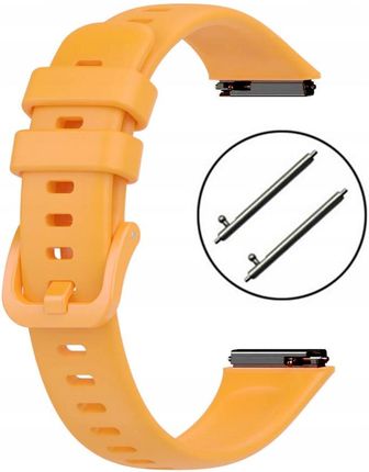 Extremestyle Pasek Do Smartband Huawei Band 7 – Pomarańczowy