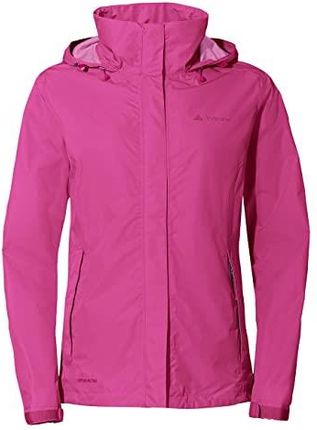 VAUDE Damska lekka kurtka przeciwdeszczowa – Women's Escape Light Jacket, wodoszczelna kurtka outdoorowa, oddychająca wiatrówka z kapturem, chroniąca