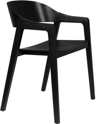 Dutchbone Krzesło Westlake Czarne, 25022