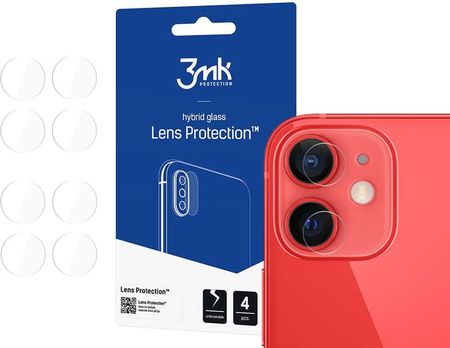 3Mk Szkło x4 na kamerę obiektyw Lens Protection do Apple iPhone 12 Mini