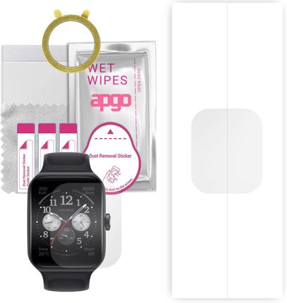 Apgo 1x Folia hydrożelowa do Oppo Watch 3 Pro - Smartwatch Hydrogel Protection Ochrona na ekran smartwatcha