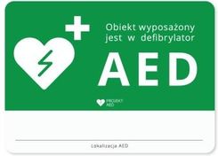 Zdjęcie Projekt Aed Tablica Informacyjna Z Lokalizacją Aed - Serock