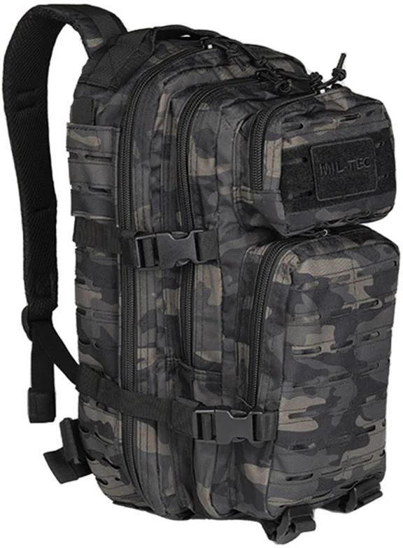 Plecak Mil Tec Assault Pack Laser Cut Small L Dark Camo Ceny I