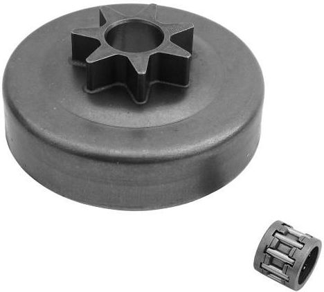 Pignone 3/8" 6Z 73mm Per Motosega Dolmar PS340 - Sostituzione Di Qualità Con Cuscinetto