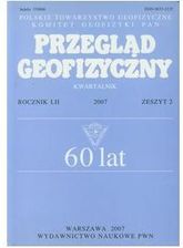 Zdjęcie Przegląd Geofizyczny Rocznik Lii 2007 Zeszyt 2 Kwartalnik - Nekla