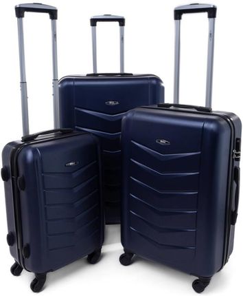 Zestaw 3 walizek KEMER RGL 520 Granatowy