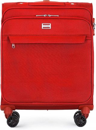 Wittchen mała walizka miękka czerwona