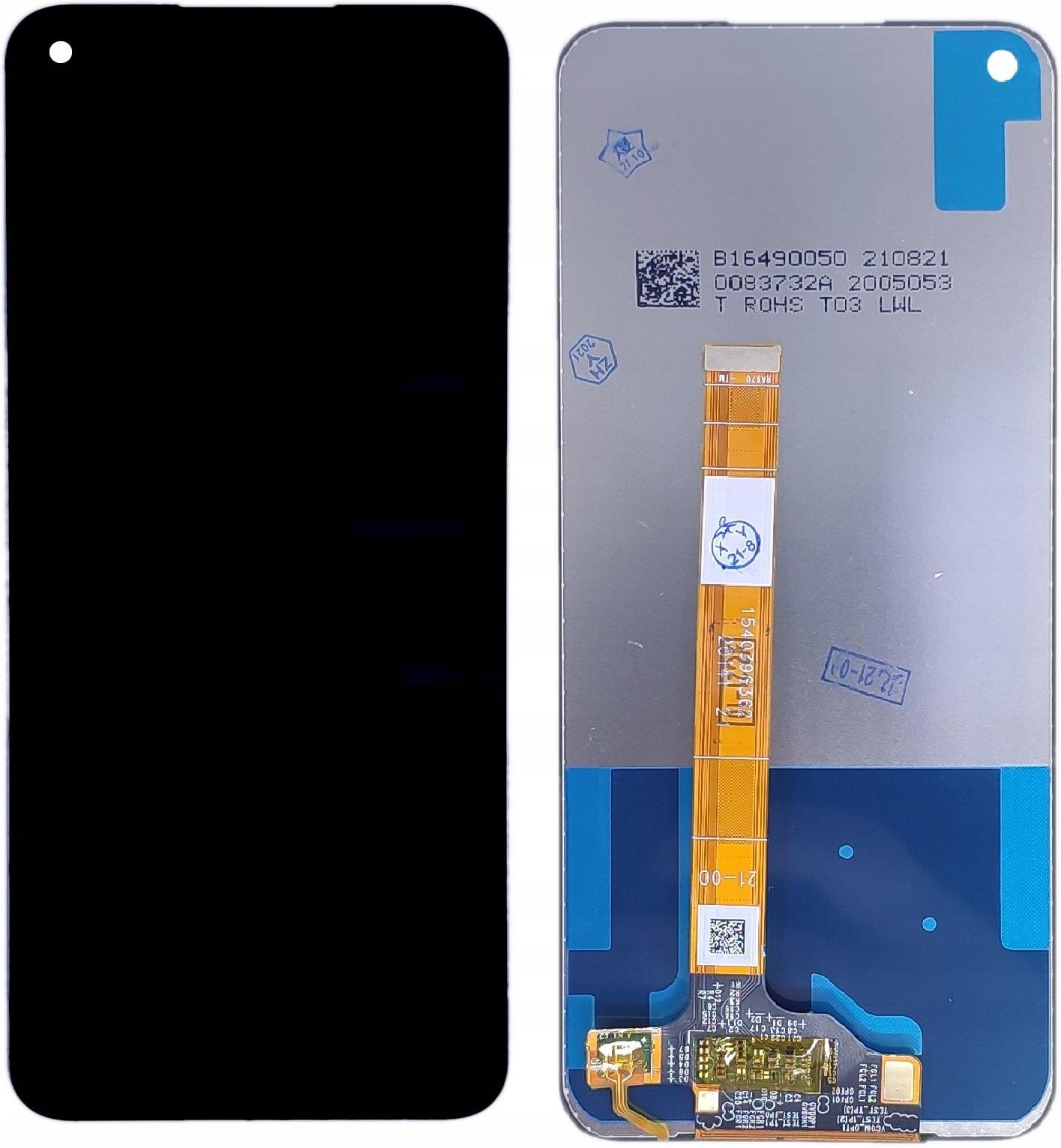 Schermo LCD Completo Con Touch Per Realme 7 (4G) RMX2155 - Nero