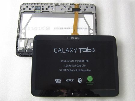 Samsung Wyświetlacz LCD Ramka Galaxy Tab 3 P5200
