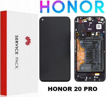Wyświetlacz LCD Honor 20 Pro Fioletowy