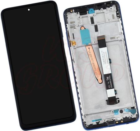 Xiaomi Wyświetlacz LCD Ekran Poco X3 Ramka Niebies