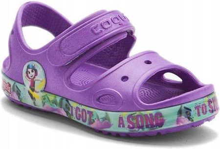 Sandały dla dzieci Coqui TT&F Yogi fioletowe 8861-619-0100