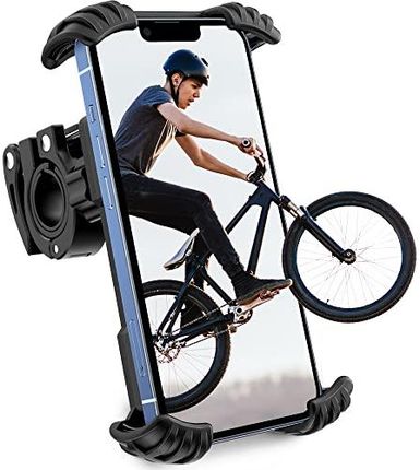 Epxee Uniwersalny uchwyt na telefon komórkowy do motocykla, do smartfonów o przekątnej 4,7-7,0 cala z możliwością obrotu o 360°
