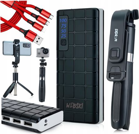 Webski Kijek Selfie Stick Statyw Do Telefonu Kamer Gopro