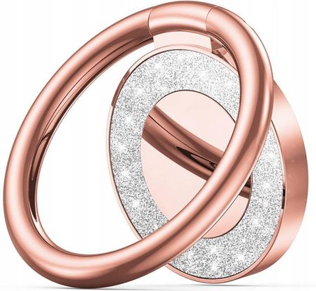 Tech-Protect MAGNETIC PHONE RING GLITTER ROSE
