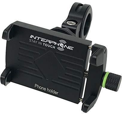 Supporto universale porta telefono Interphone MOTO CRAB WIRELESS - Porta cellulare da moto con ricarica wireless