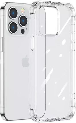 Joyroom Defender Series Coque pour iPhone 14 Pro Armored Hook Cover Stand Clear (JR-14H2)