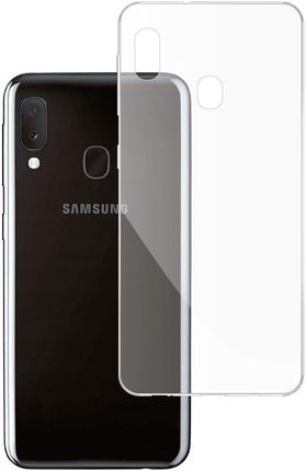 Hello Case Etui Do Samsung Galaxy A20E|Gumowe Slim Clear View
