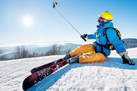 Webski Kijek selfie z kablem składany ze statywem do tel - zdjęcie 5