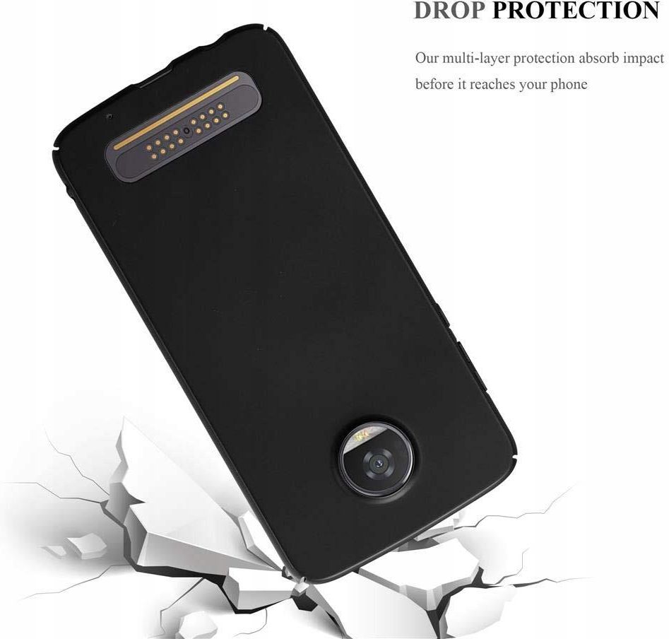 Cadorabo Custodia Libro Portafoglio Per Motorola Moto Z2 Play – Argento Classy Con Slot Carte, Funzione Stand E Chiusura Magnetica - 3