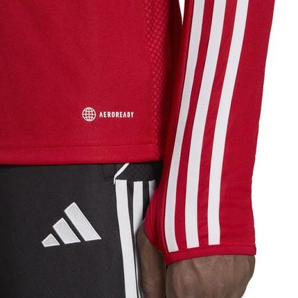Bluza męska adidas Tiro 23 League Training Top czerwona HS0327 - zdjęcie 3