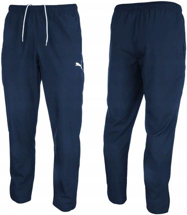 Spodnie męskie Puma teamRISE Sideline Pants granatowe 657327 06