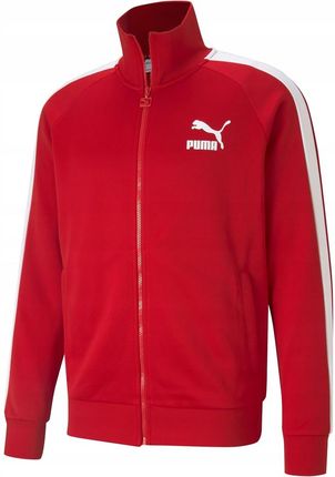 Bluza męska Puma Iconic T7 czerwona 530094 11