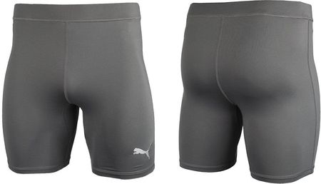 Spodenki męskie Puma Liga Baselayer Short Tight szare 655924 17