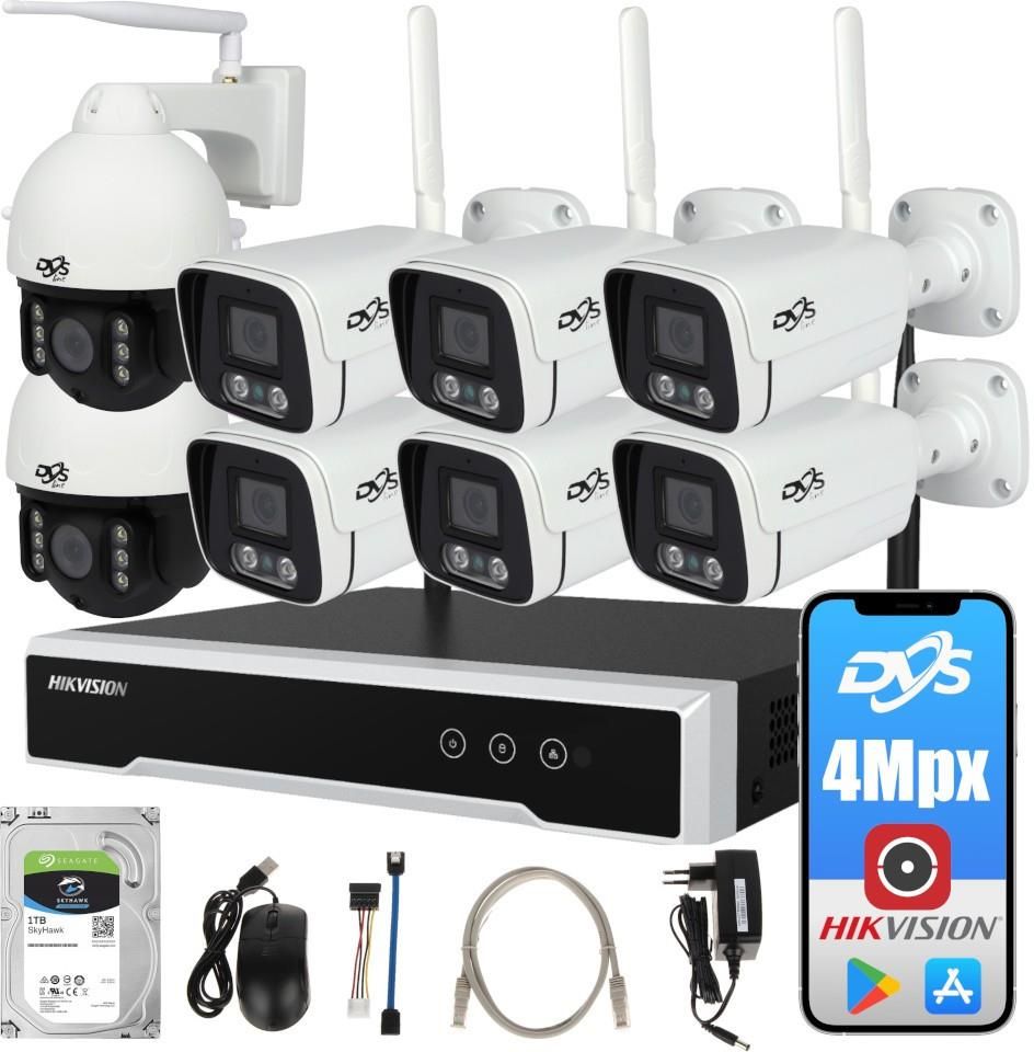 Zestaw do monitoringu Dvs Digital Video System Zestaw Monitoringu Wifi