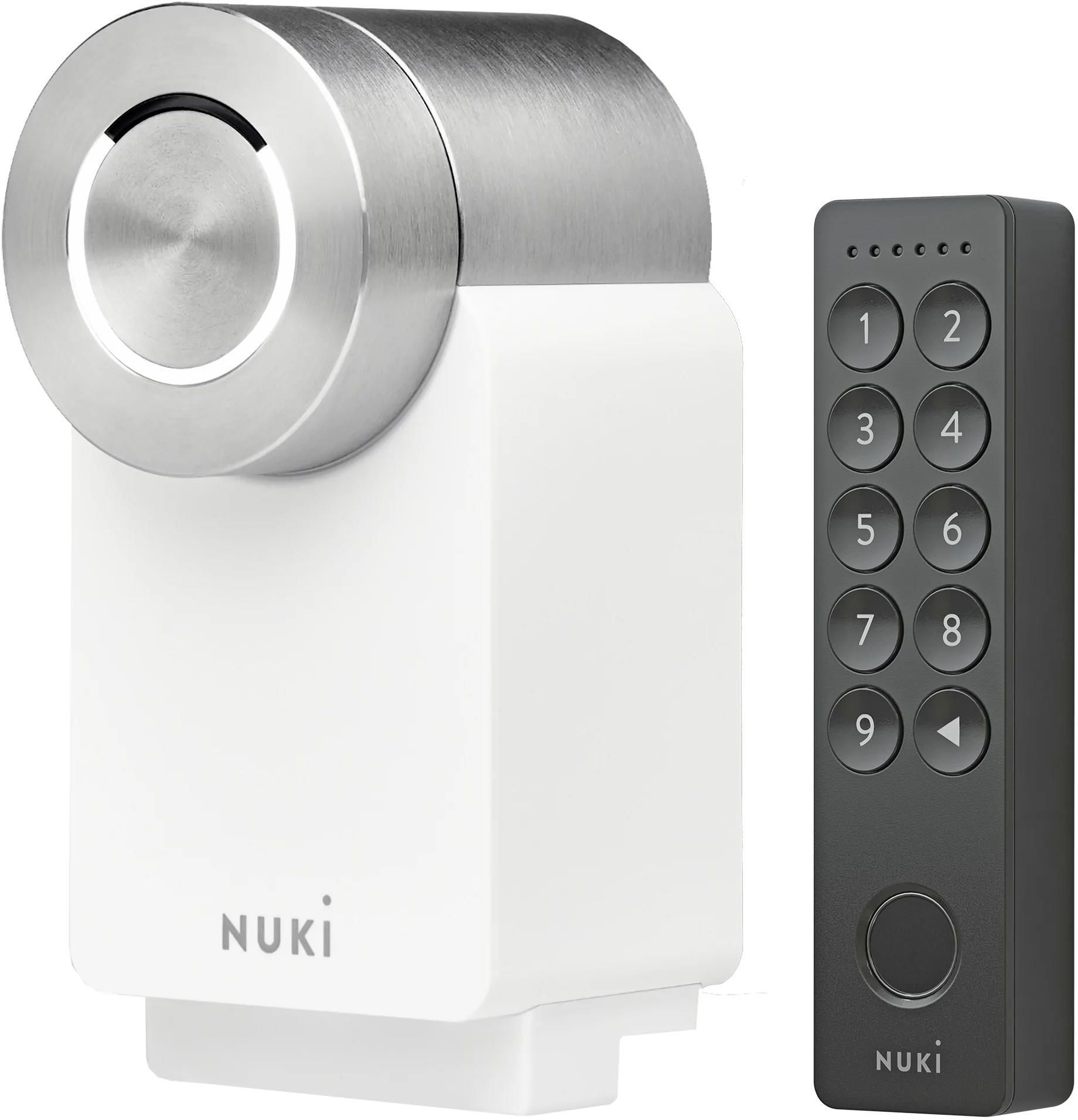 Zestaw NUKI (Smart Lock 3.0 Pro (czarny) + Keypad 2.0 Klawiatura IP65) -  Sklep Inteligentny Dom