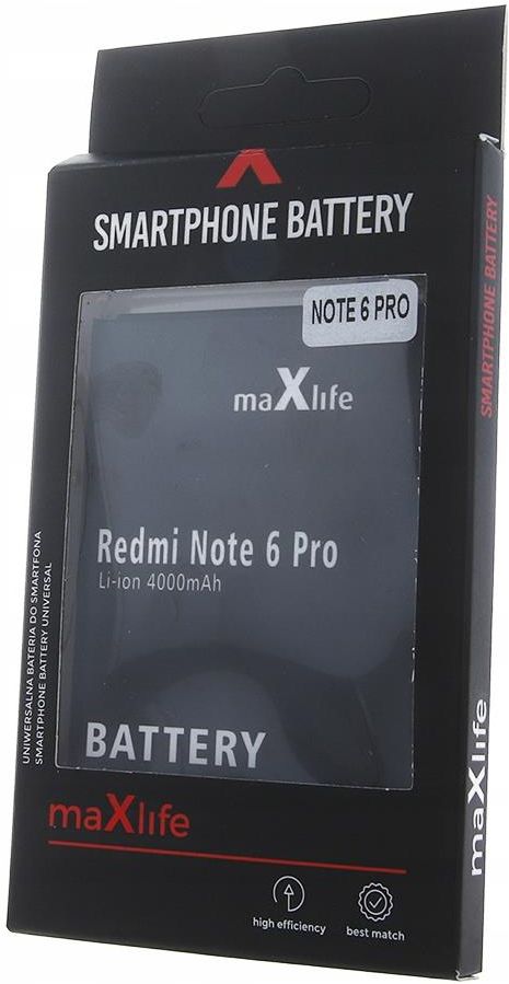 BN48 Batterie Per Cellulare Per Redmi Note 6 Pro 4000mAh 3.85V 15.4Wh - Foto 4