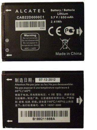 Alcatel Org Bateria CAB22B0000C1 OT-356 One Touch