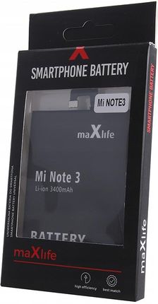 Maxlife Bateria do Xiaomi Mi Note 3 BM3A 3400mAh