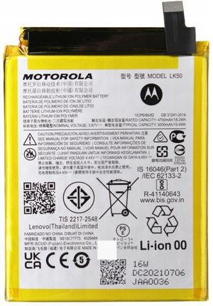 Motorola Oryg Akumulator Bateria LK50 Moto G60s