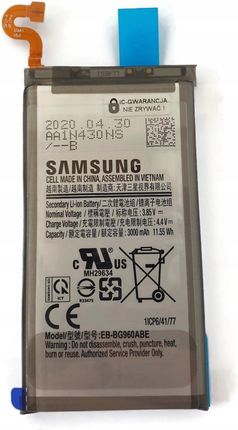 Samsung Nowa Oryginalna bateria do Galaxy S9