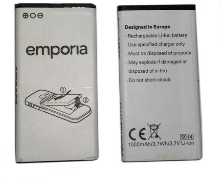 Emporia Nowa Oryginalna Bateria Telme AK-C160 3,7V